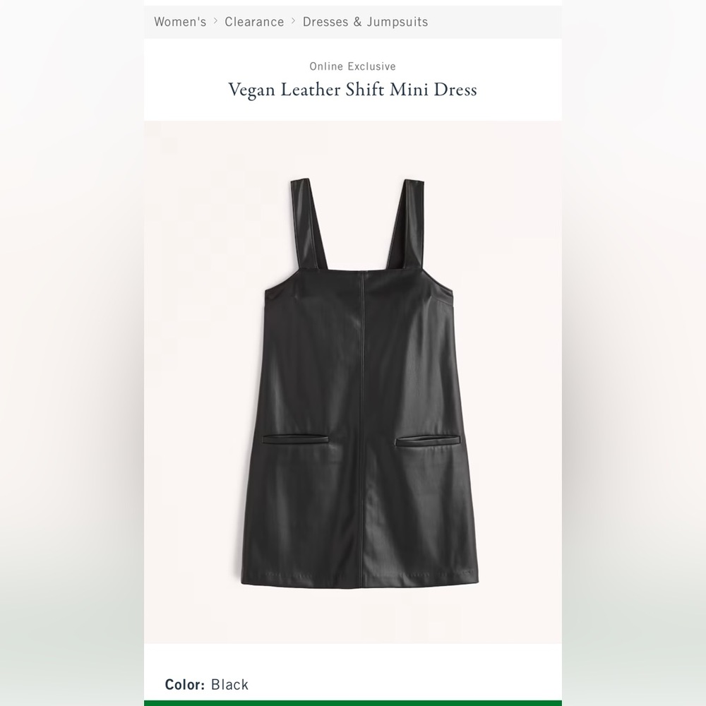 NWT leather jumper